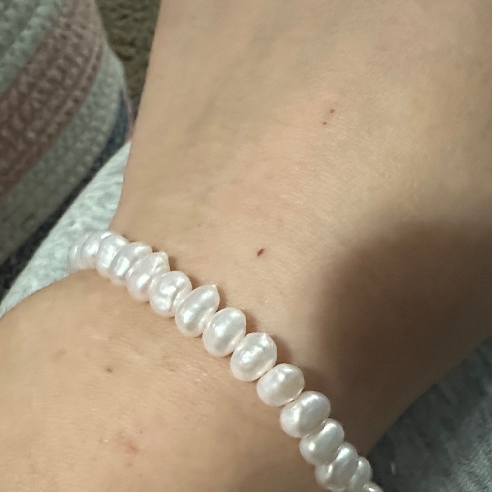 Natural pink Pearl Bracelet - Picture 4 of 4